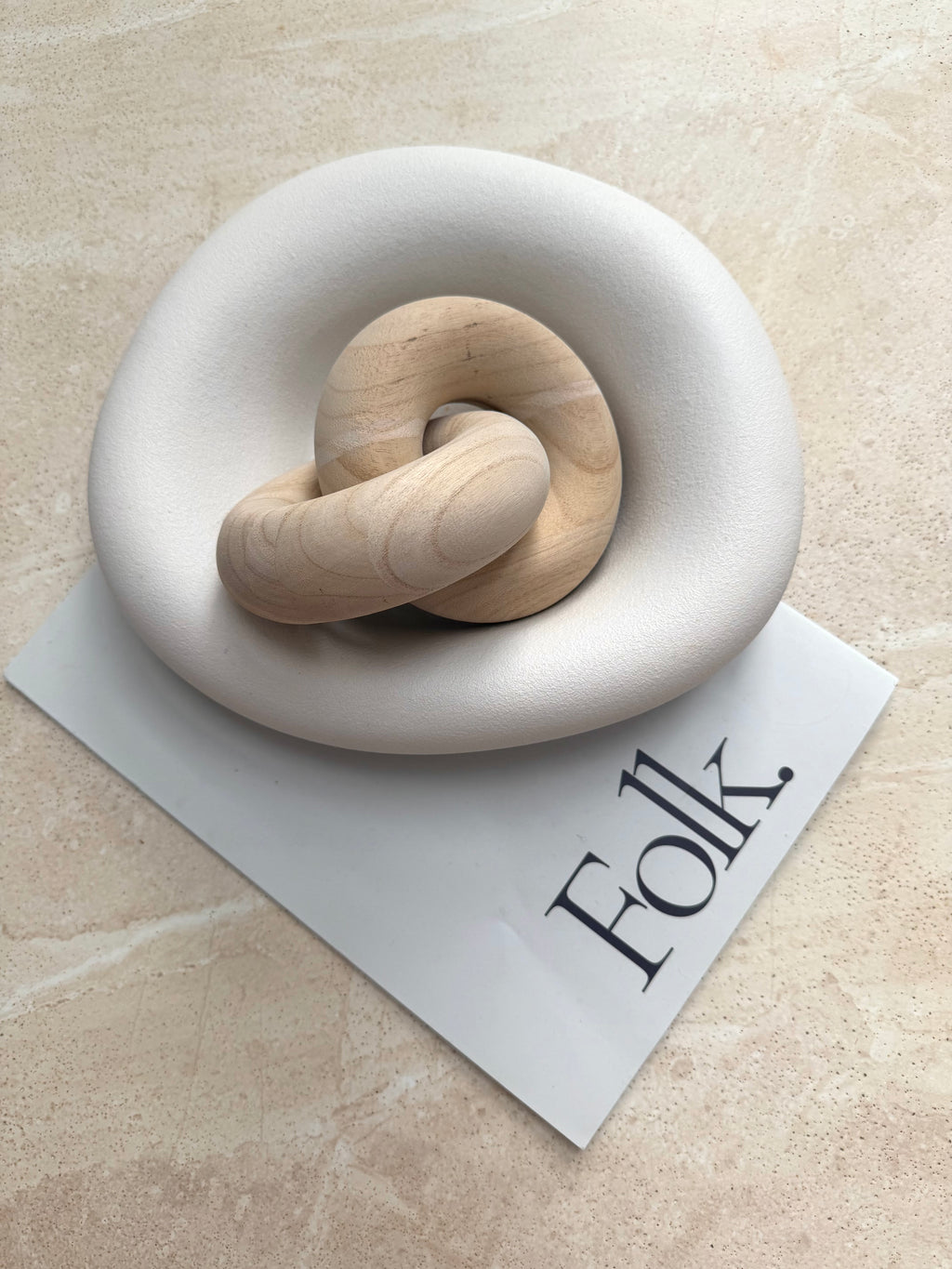 infinity wooden knot