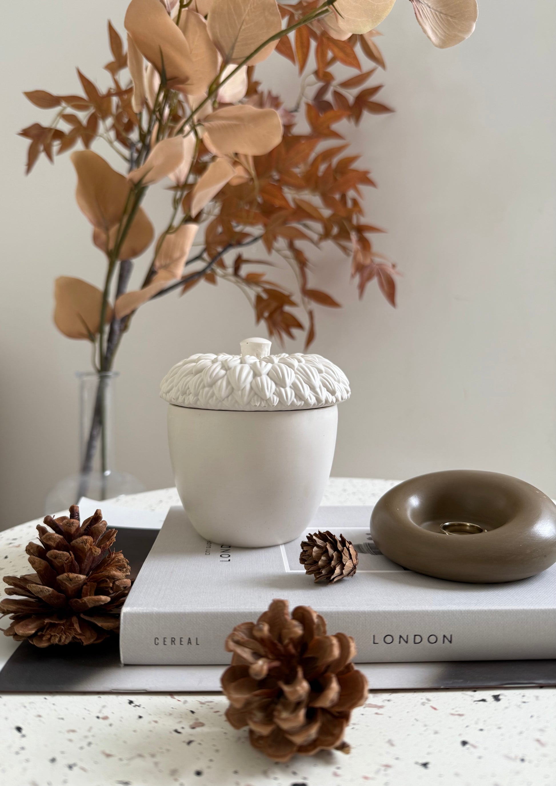 Cove x Sanctuary 11 Cosy Cashmere Acorn Candle (LIMITED EDITION)