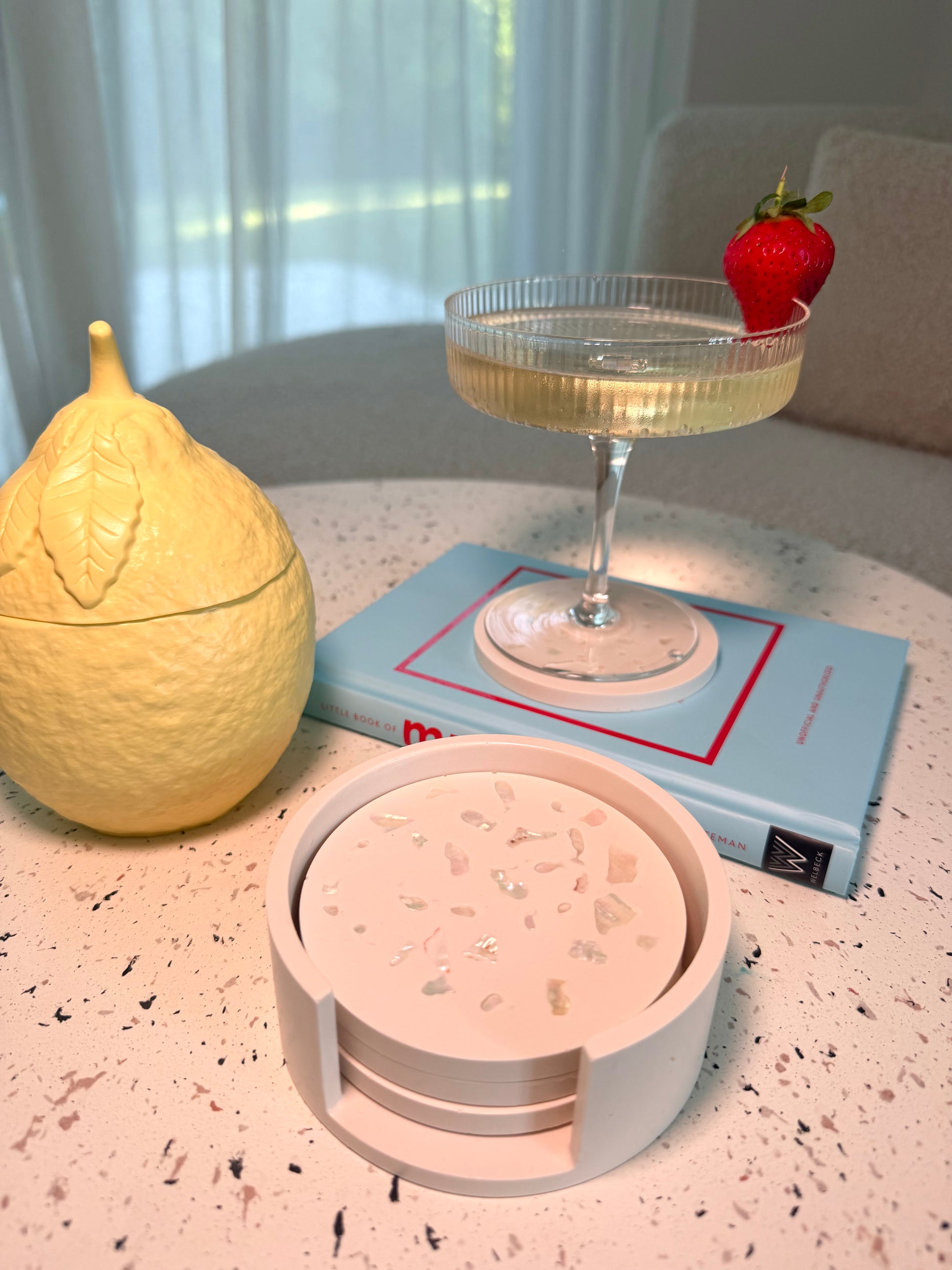 soleil coaster set (set of 4).