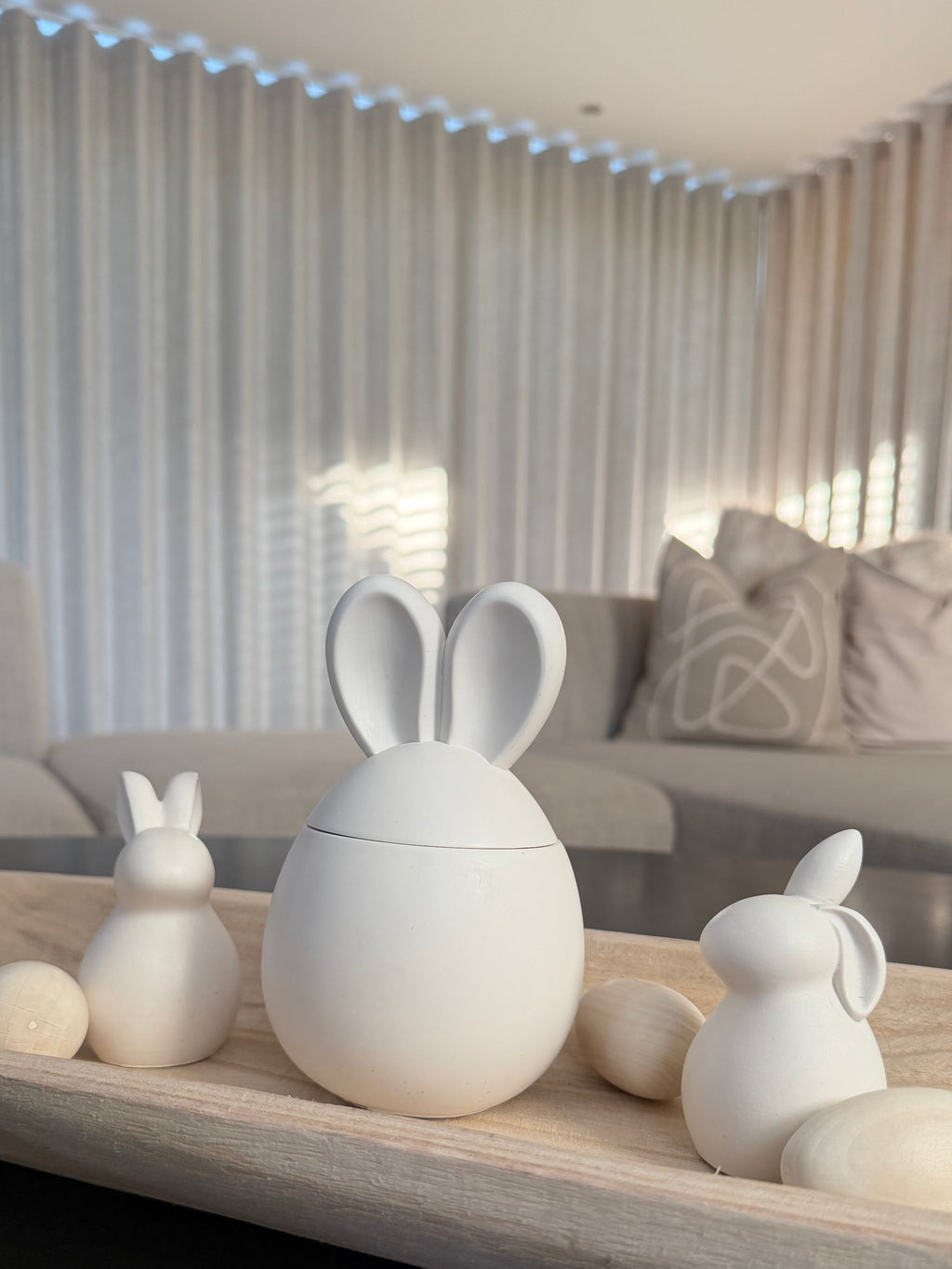 bunny candle