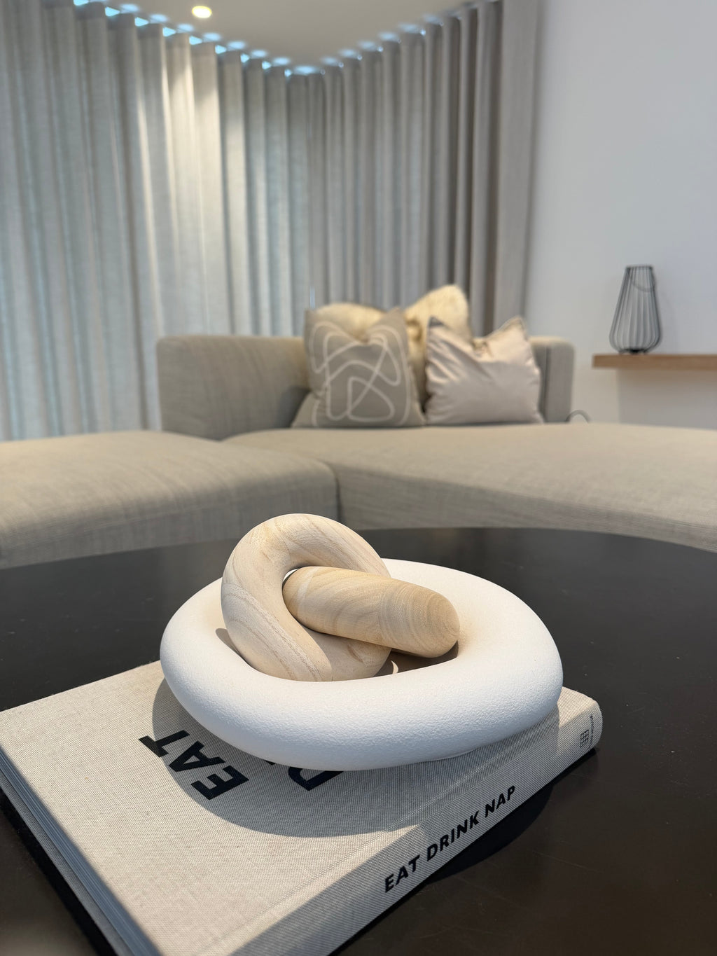 infinity wooden knot