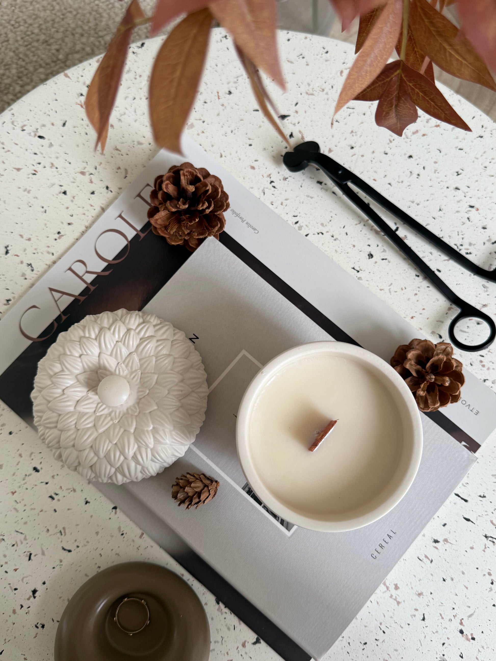 Cove x Sanctuary 11 Cosy Cashmere Acorn Candle (LIMITED EDITION)