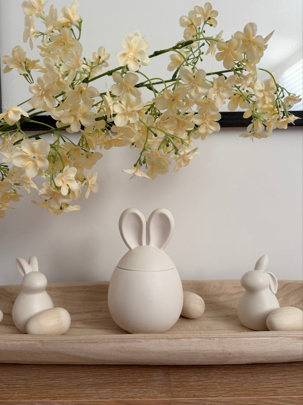 bunny candle