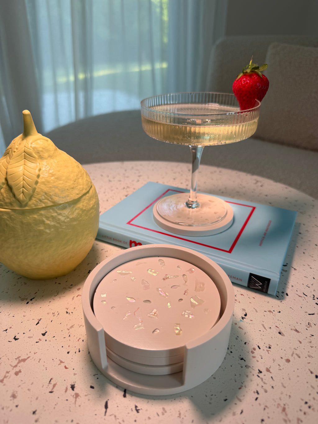 soleil coaster set (set of 4).