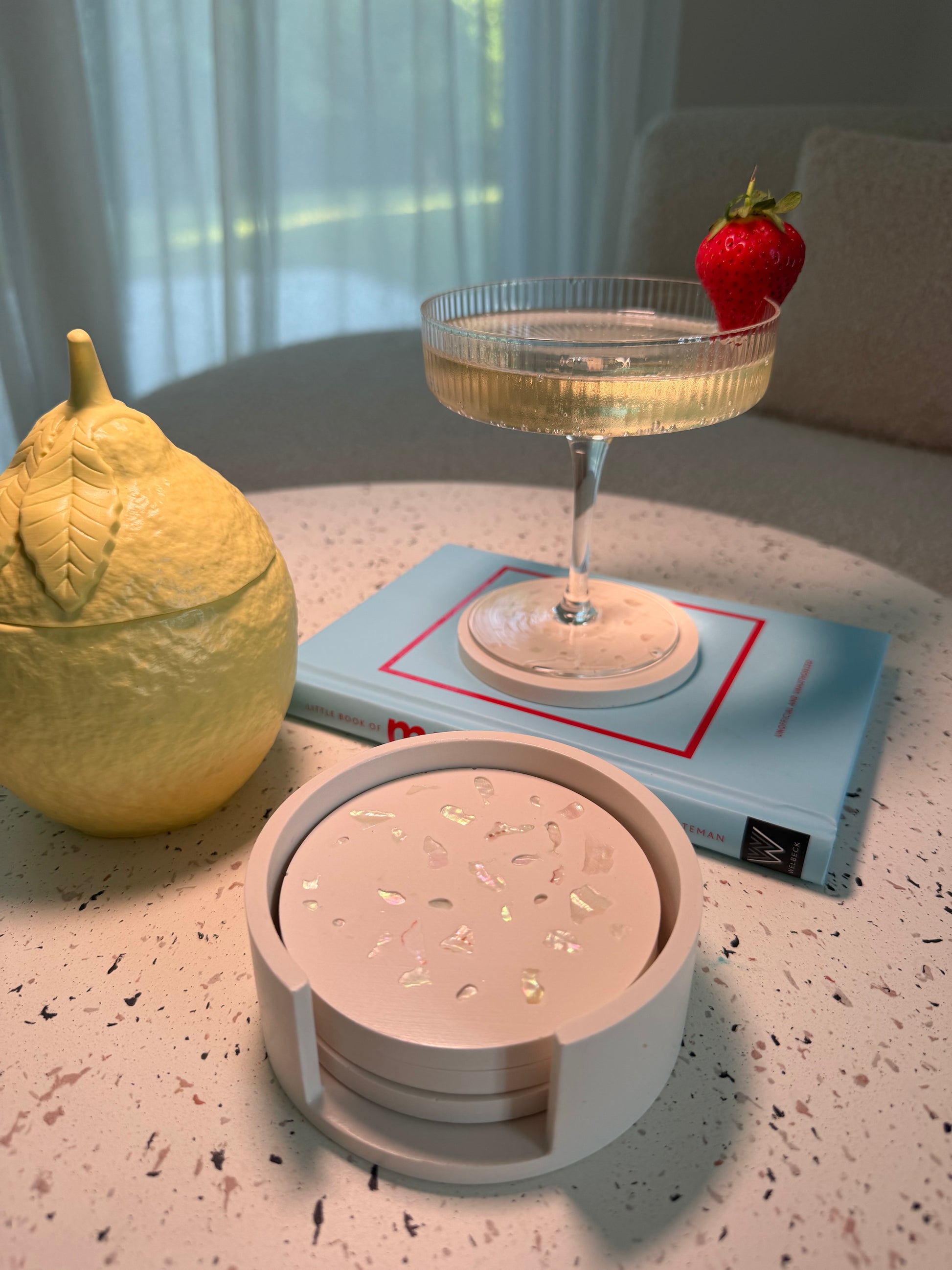 soleil coaster set (set of 4).