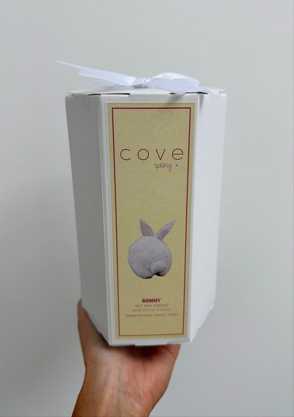 bunny candle