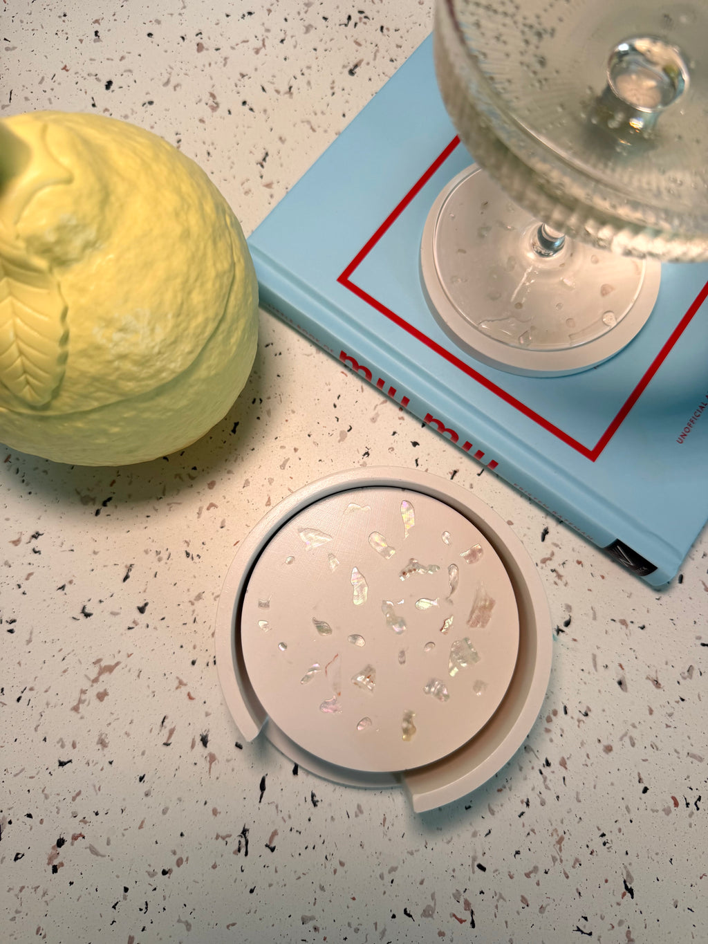 soleil coaster set (set of 4).
