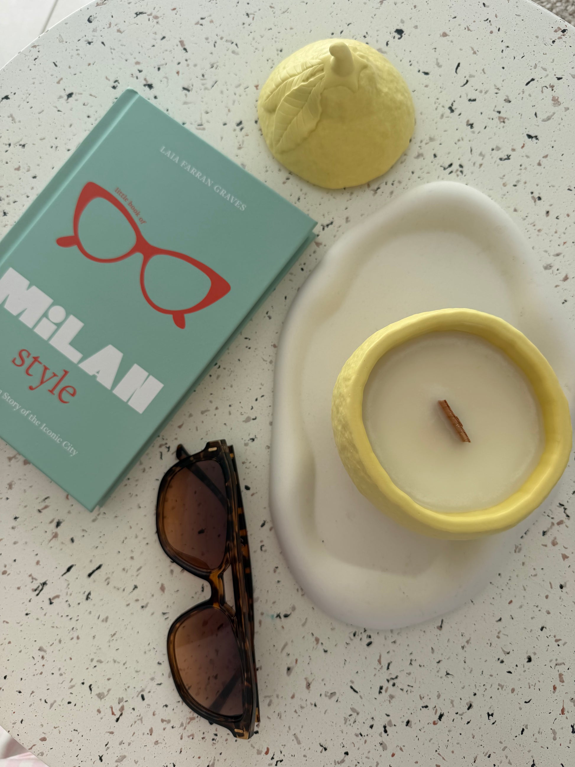 lemon candle
