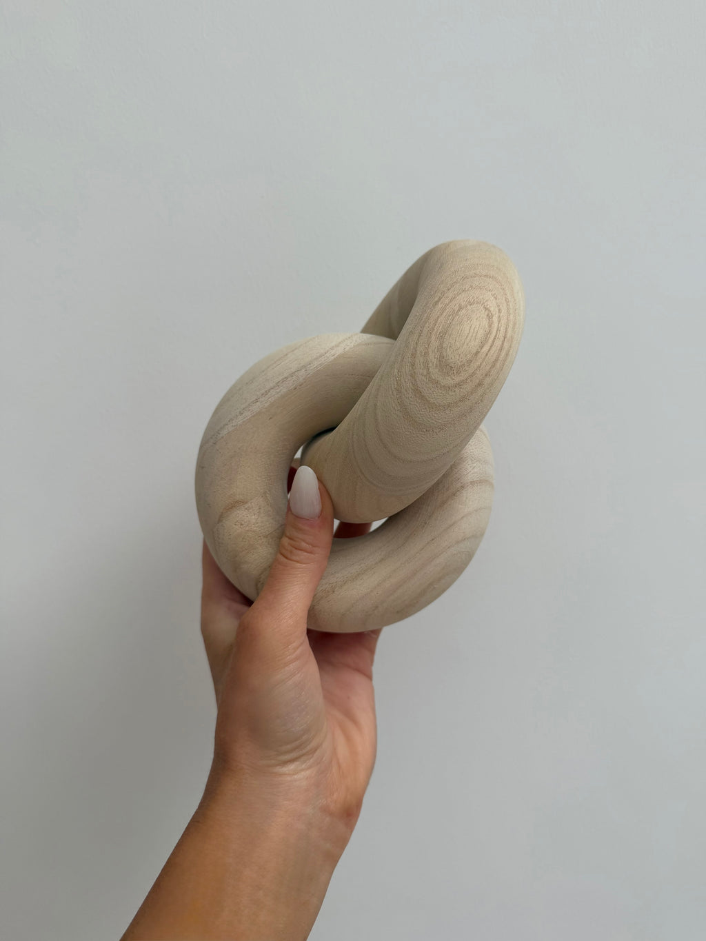 infinity wooden knot
