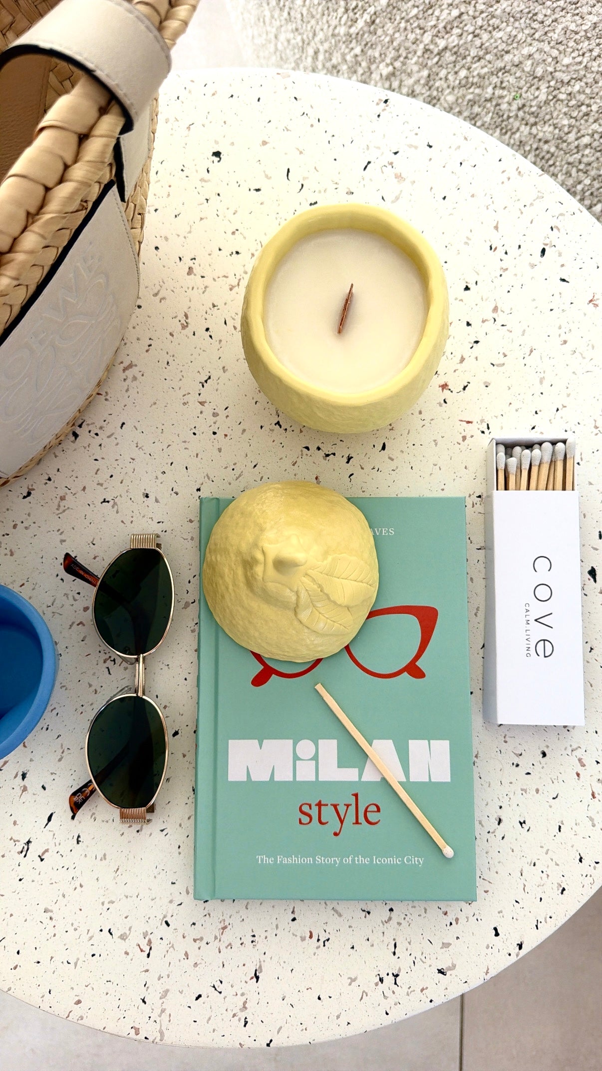 lemon candle