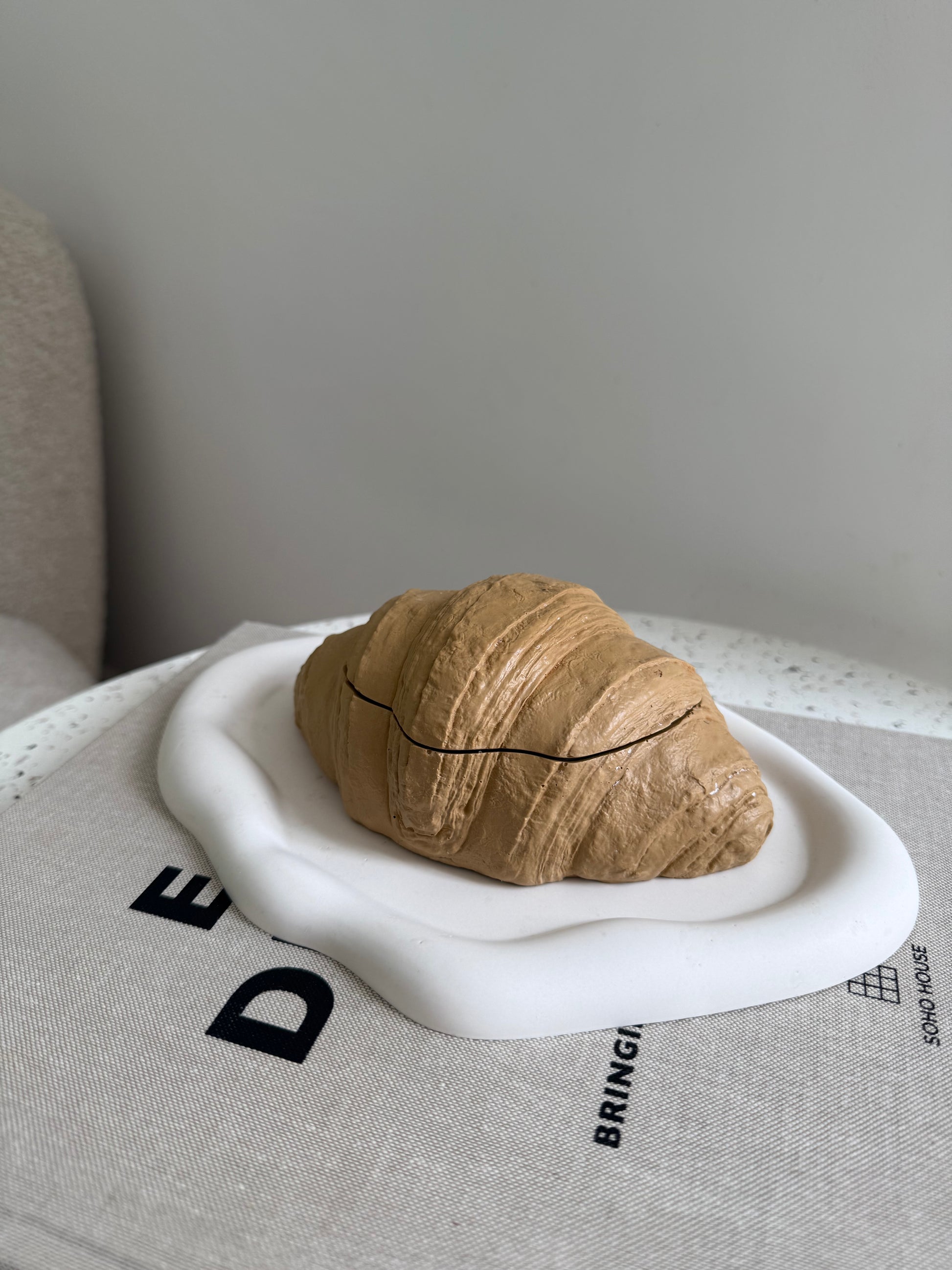 croissant candle