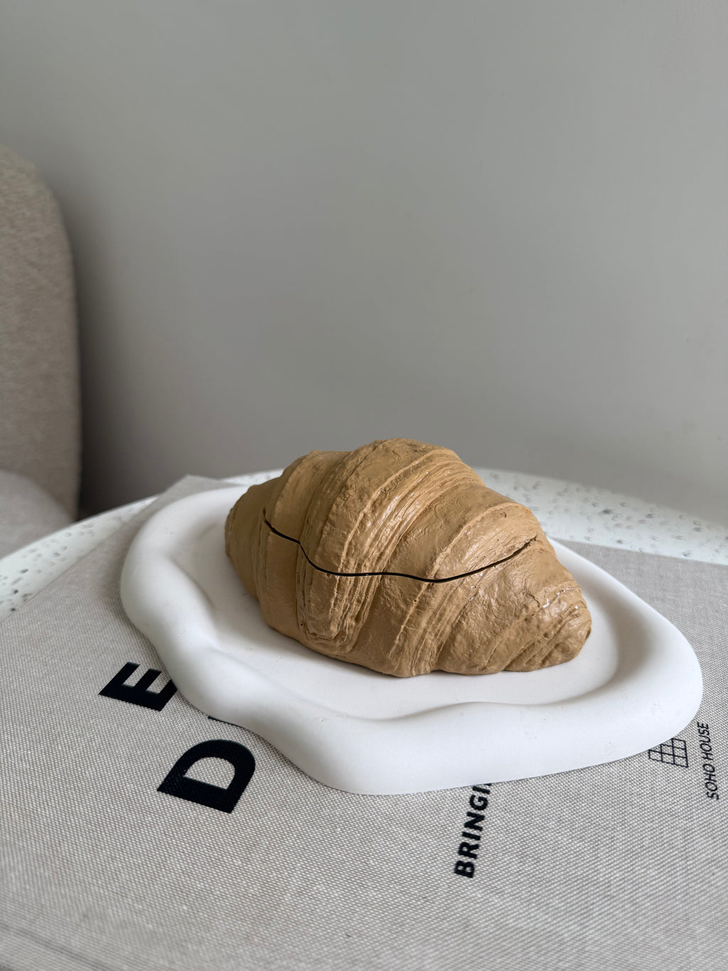 croissant candle