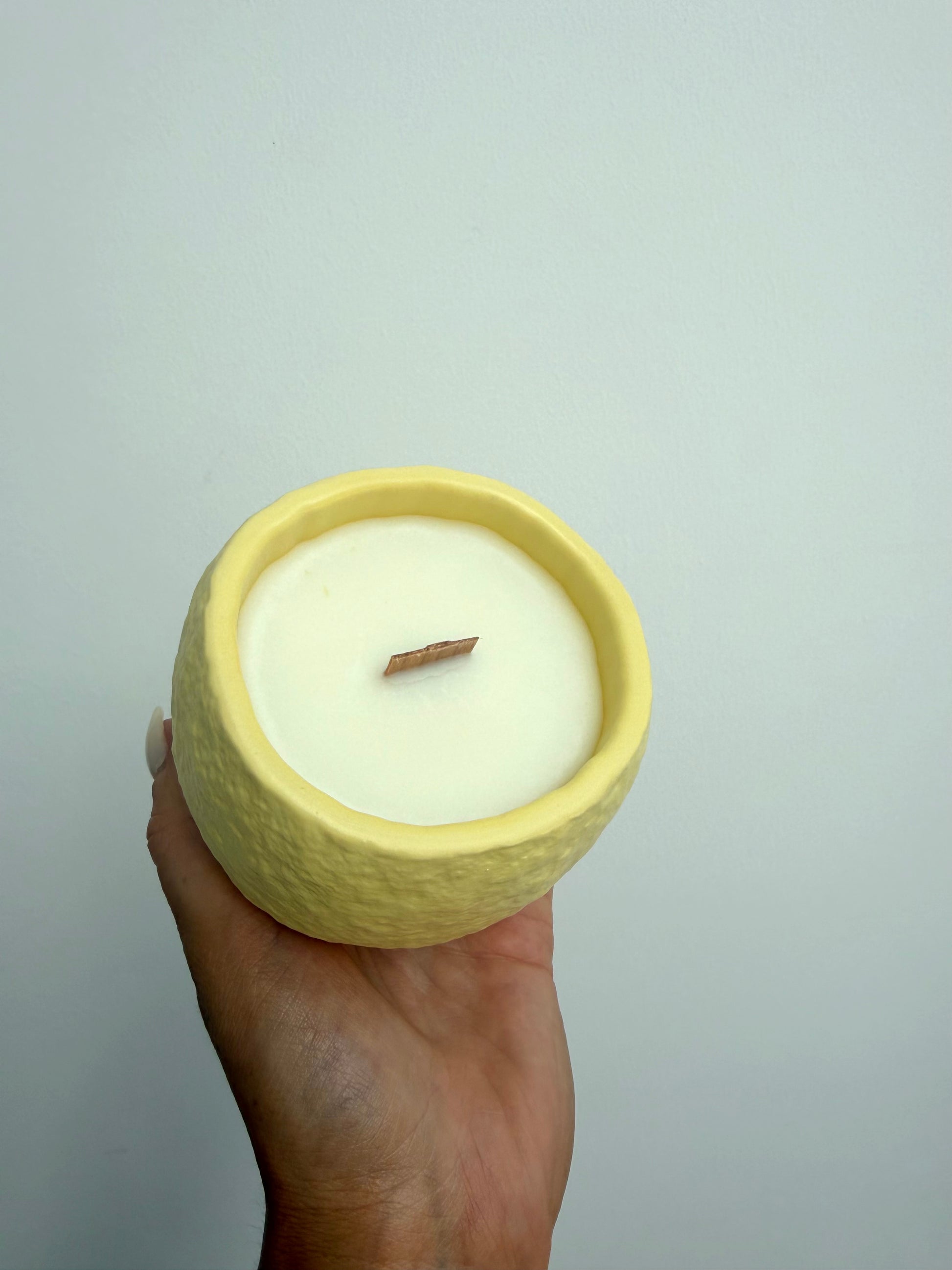 lemon candle
