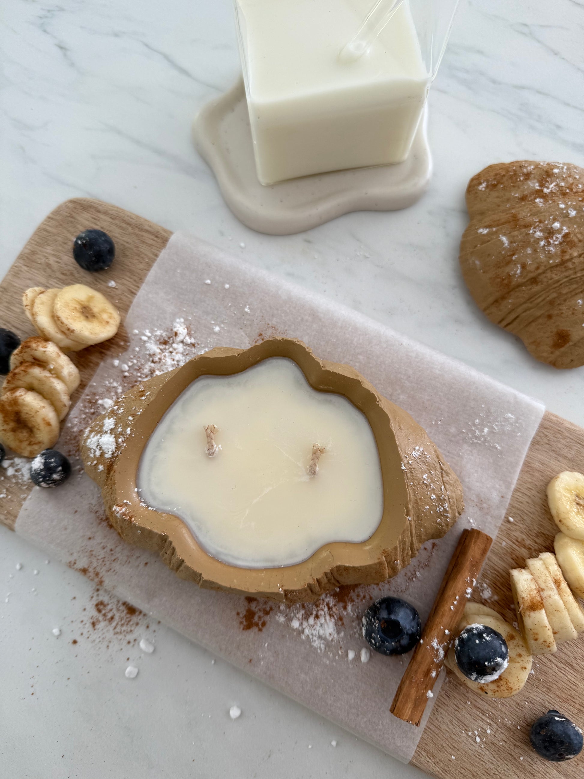 croissant candle