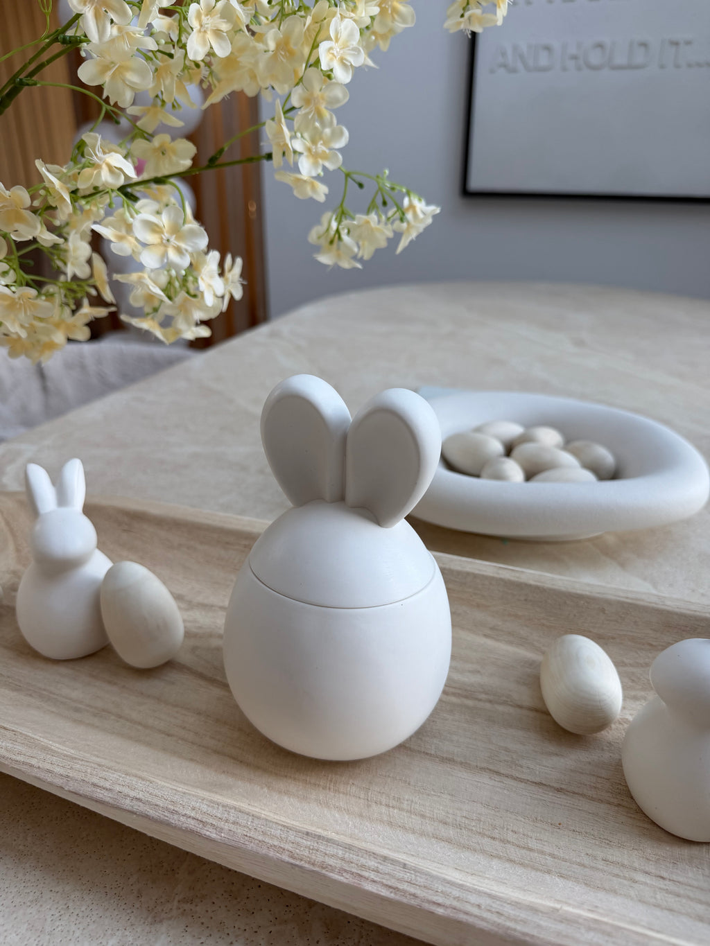 bunny candle