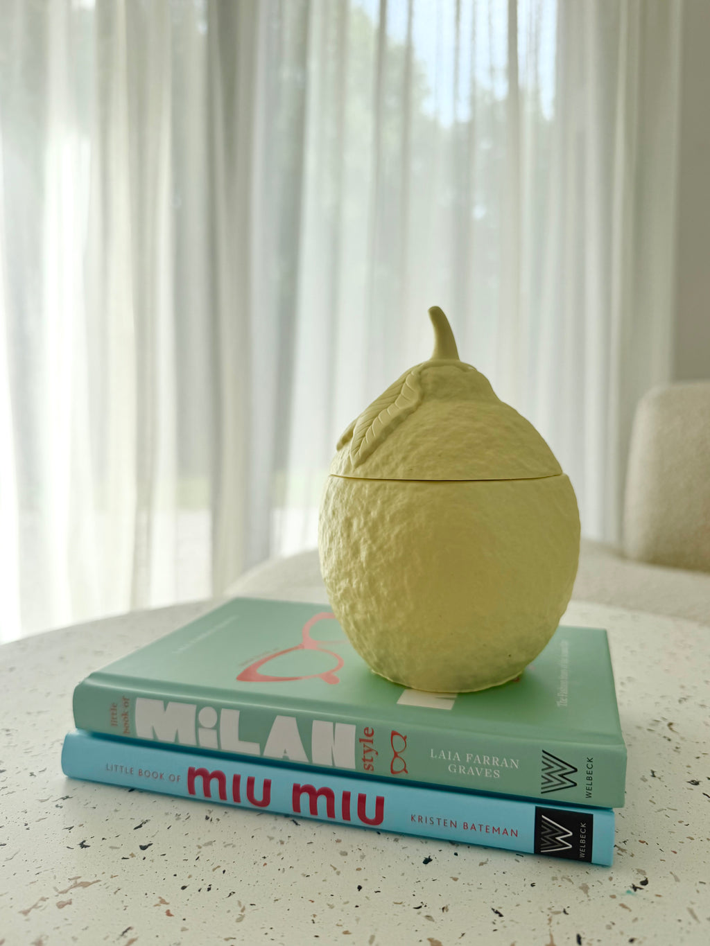 lemon candle