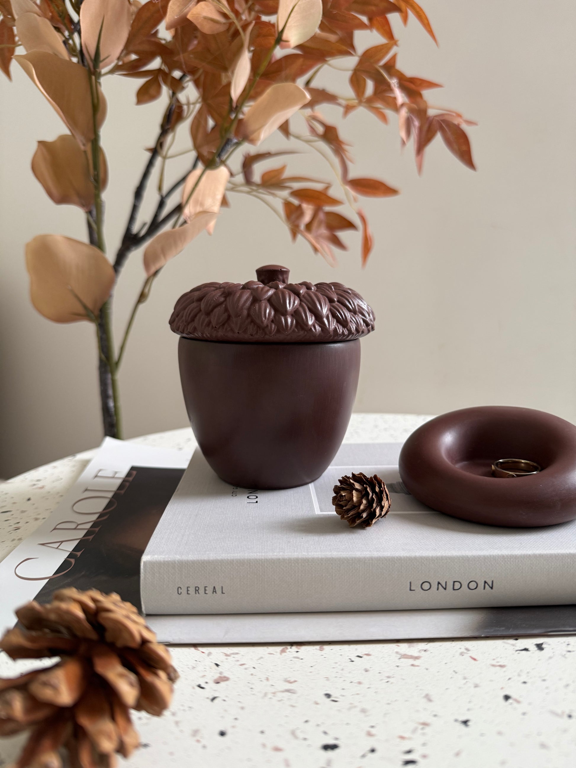 Cove x Sanctuary 11 Dark Fig Acorn Candle (LIMITED EDITION)