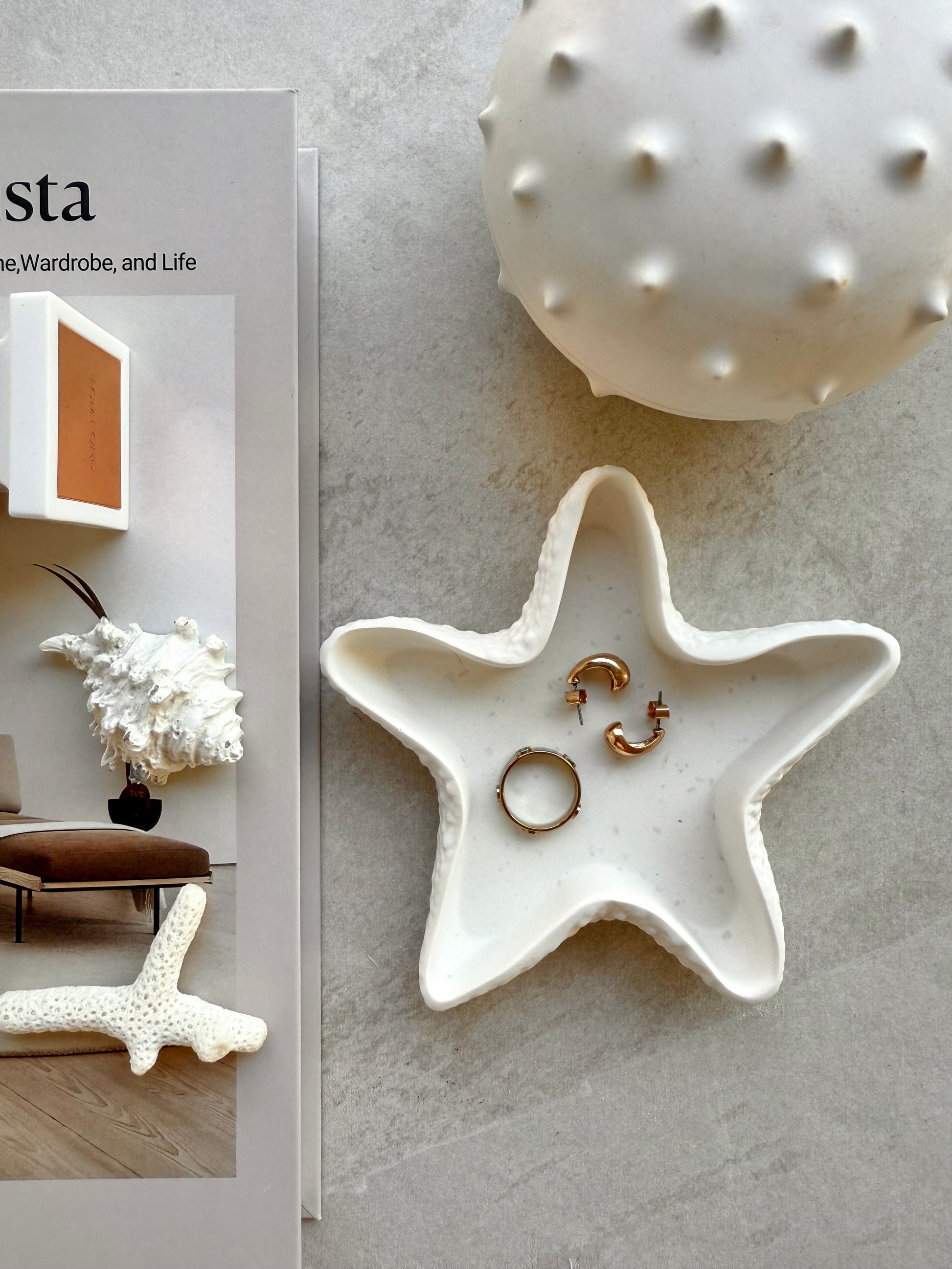 starfish dish