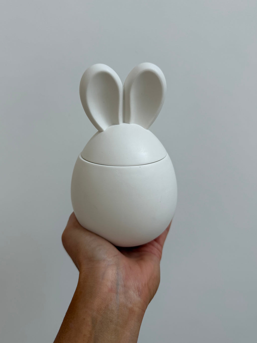 bunny candle