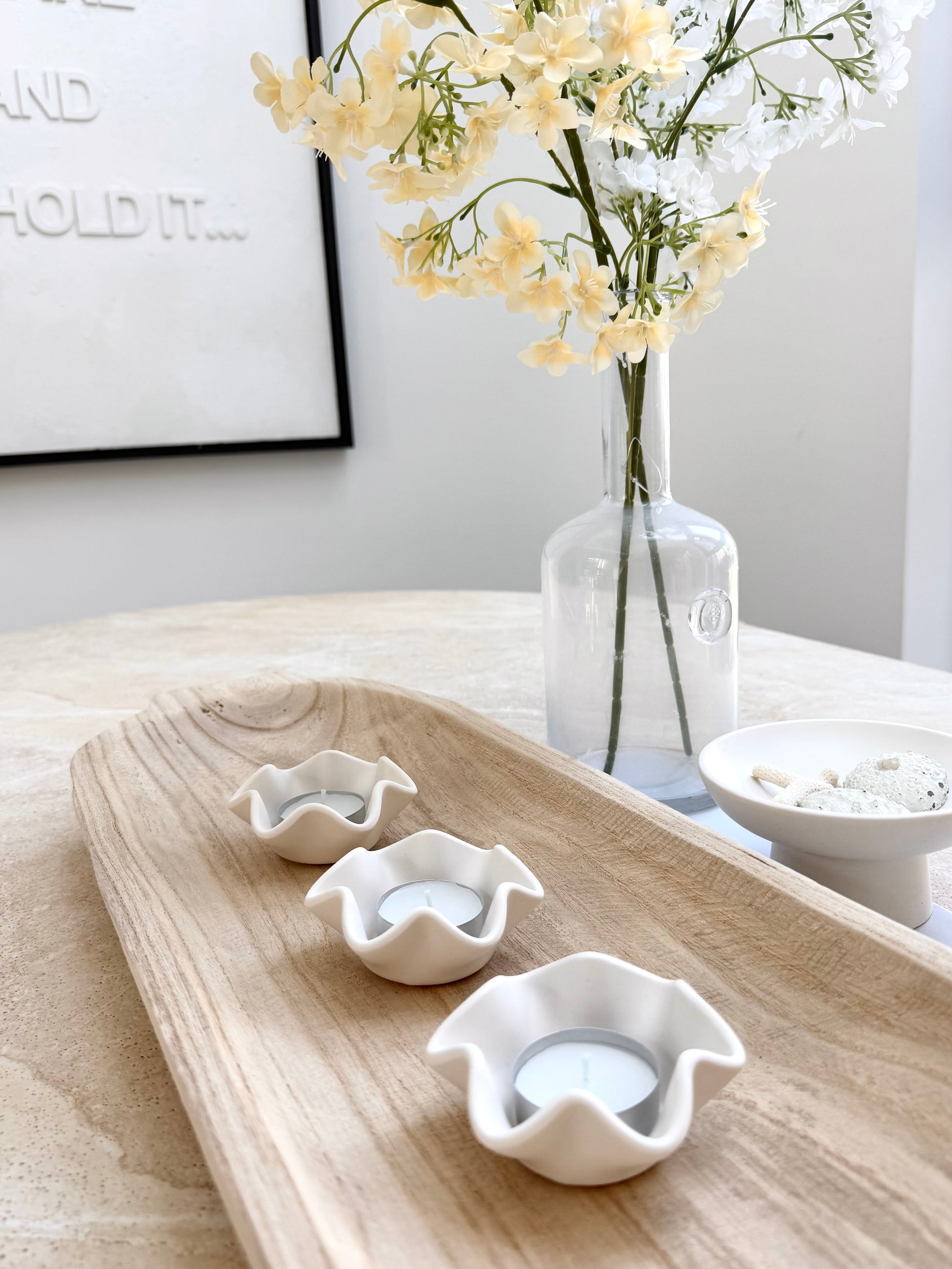 tide set of 3 tealight holders
