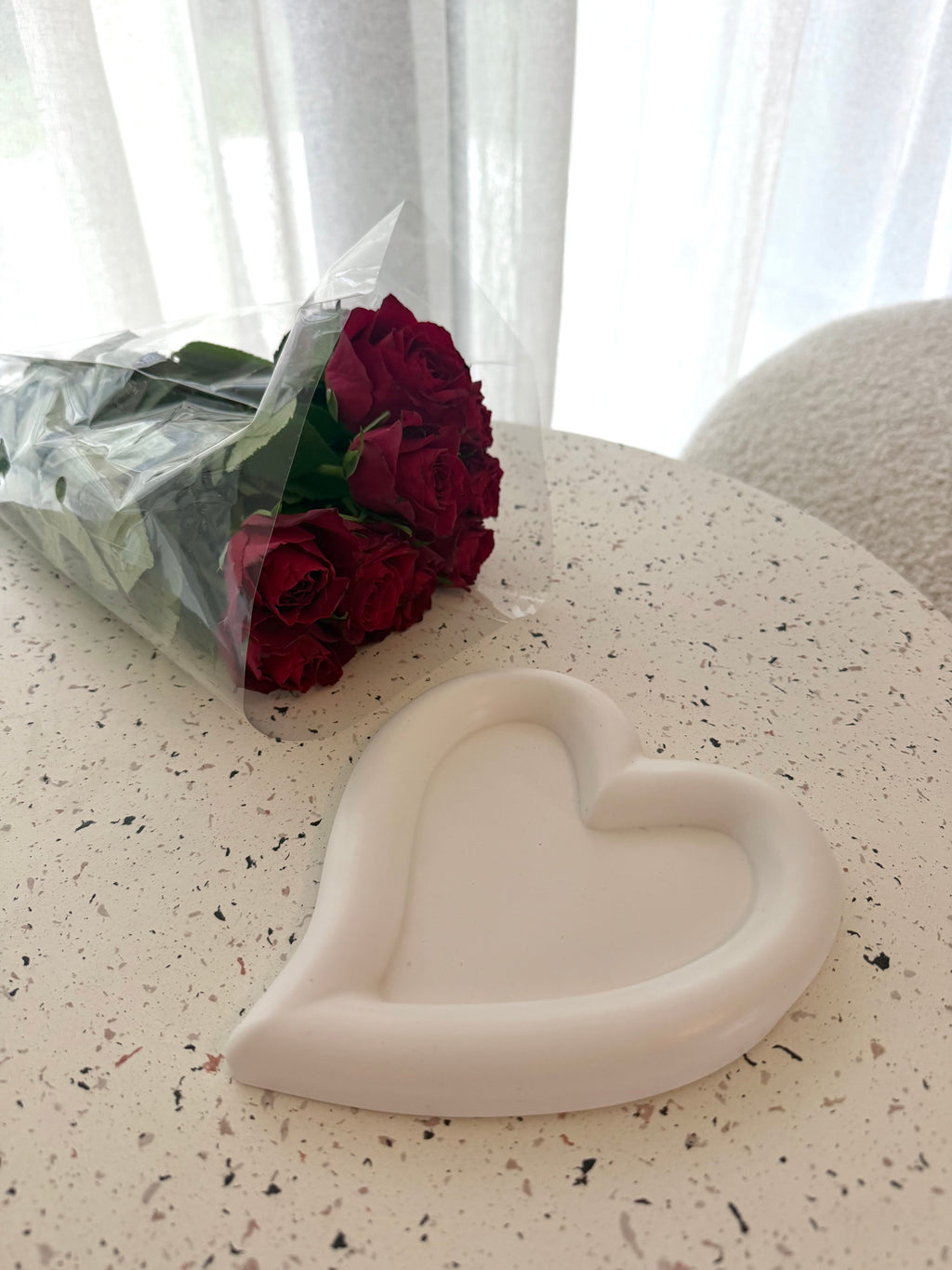 heart dish