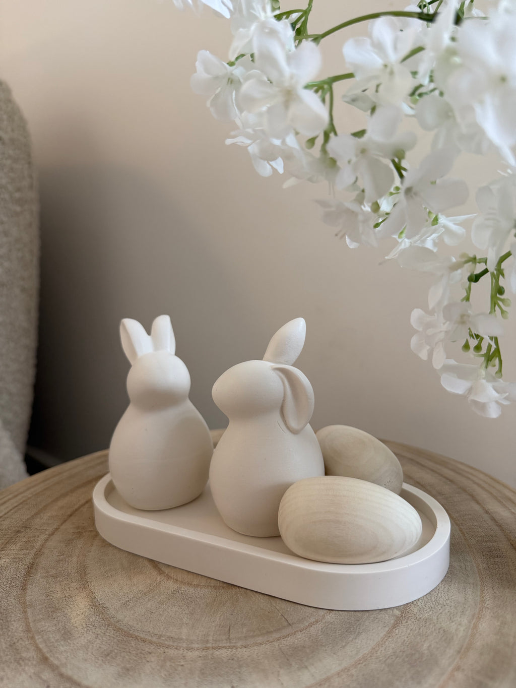 decorative wooden eggs (7 pack)