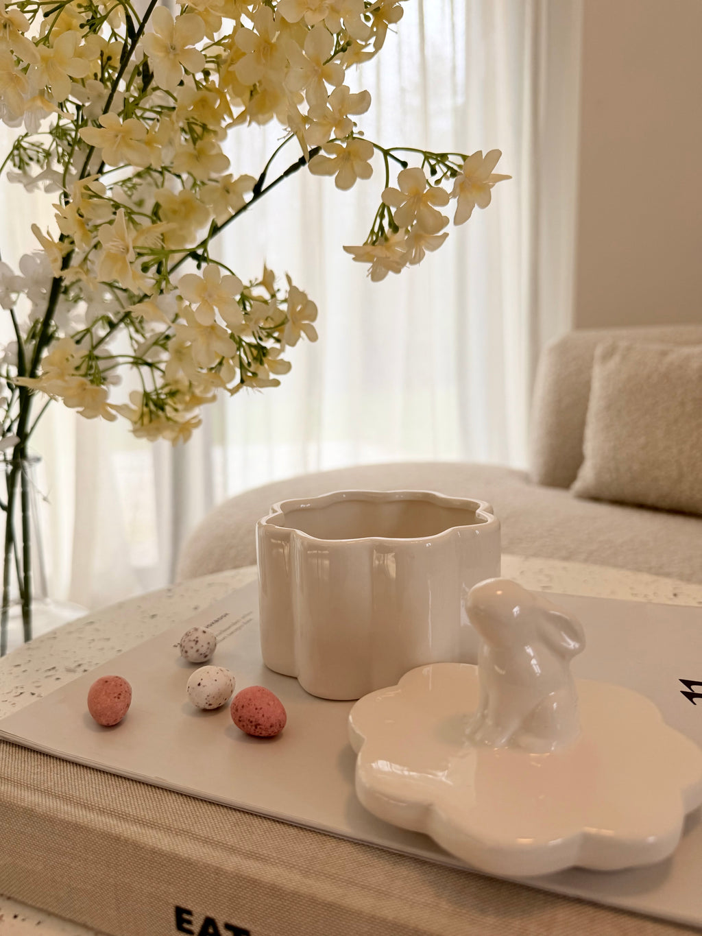 meadow scalloped pot
