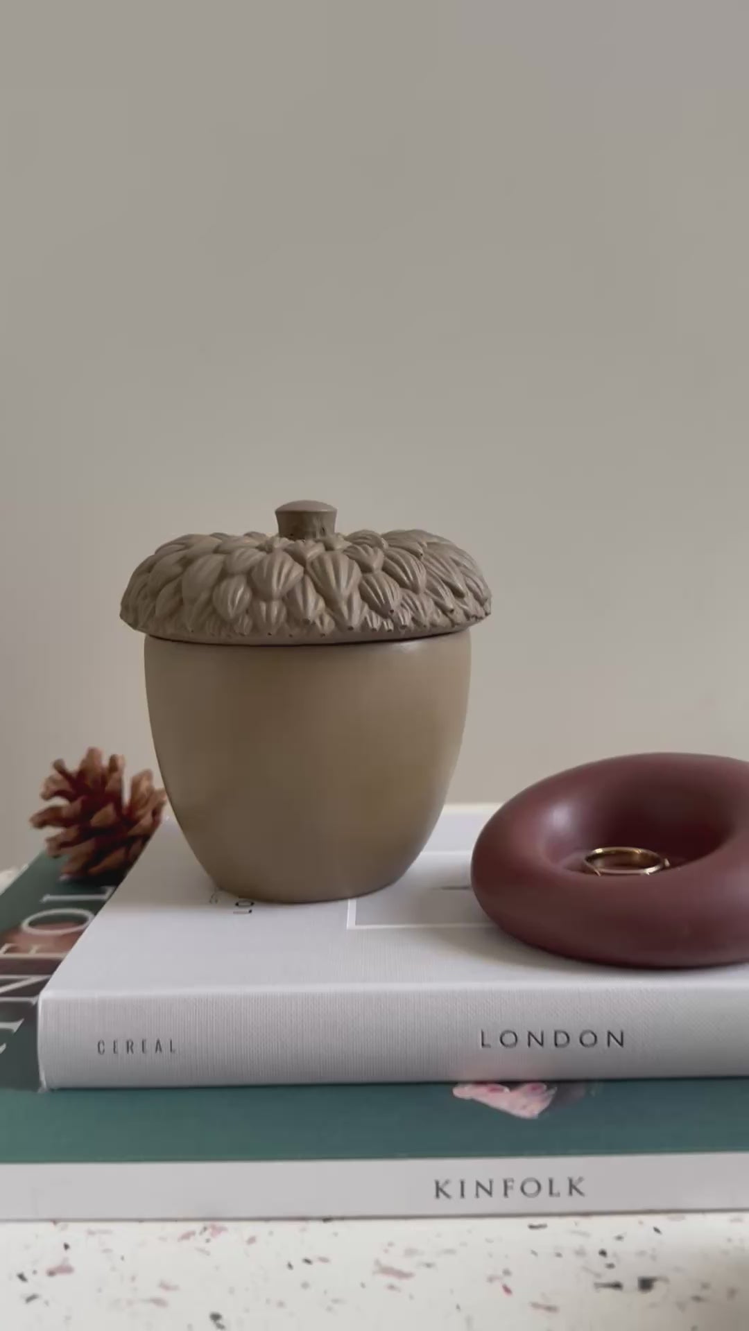 Cove x Sanctuary 11 Moss Wood Acorn Candle (LIMITED EDITION)